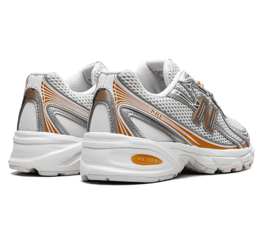 New Balance 740 Classic Orange - weiß orangener Sneaker