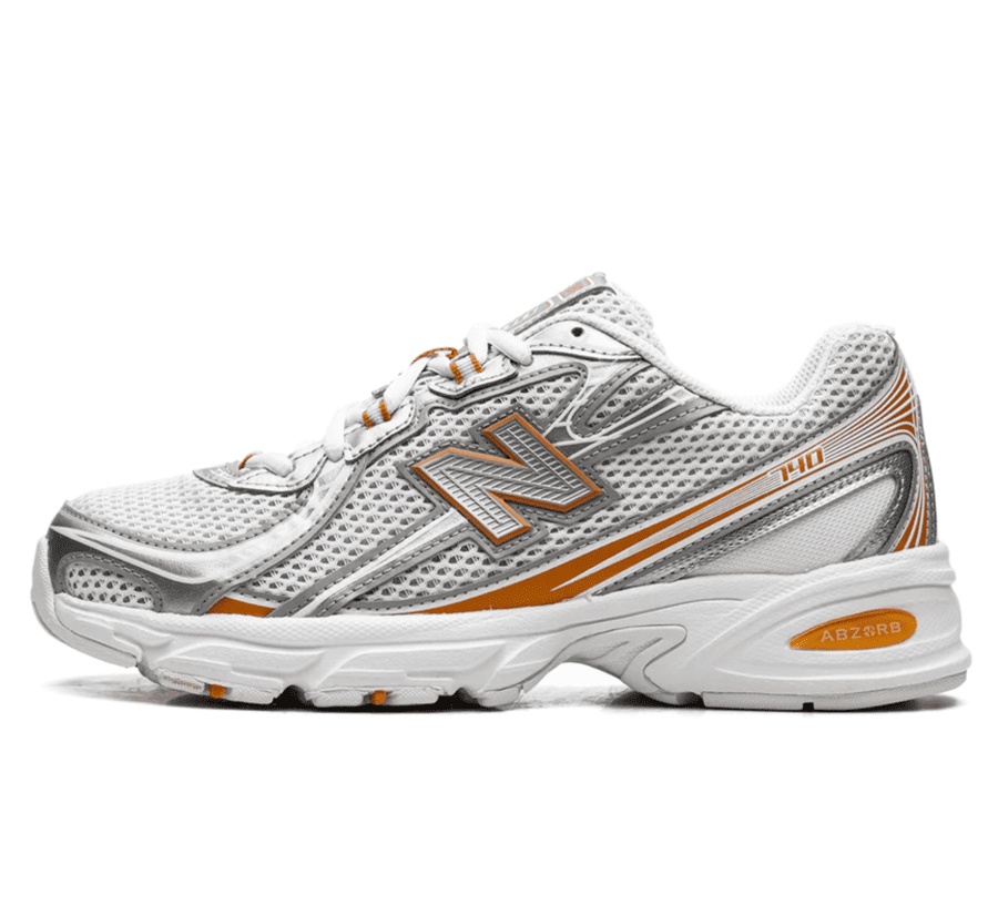 New Balance 740 Classic Orange - weiß orangener Sneaker