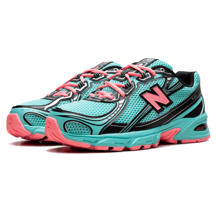 New Balance 740 Cyber Jade - türkis pinker Sneaker