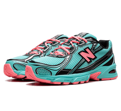 New Balance 740 Cyber Jade - türkis pinker Sneaker