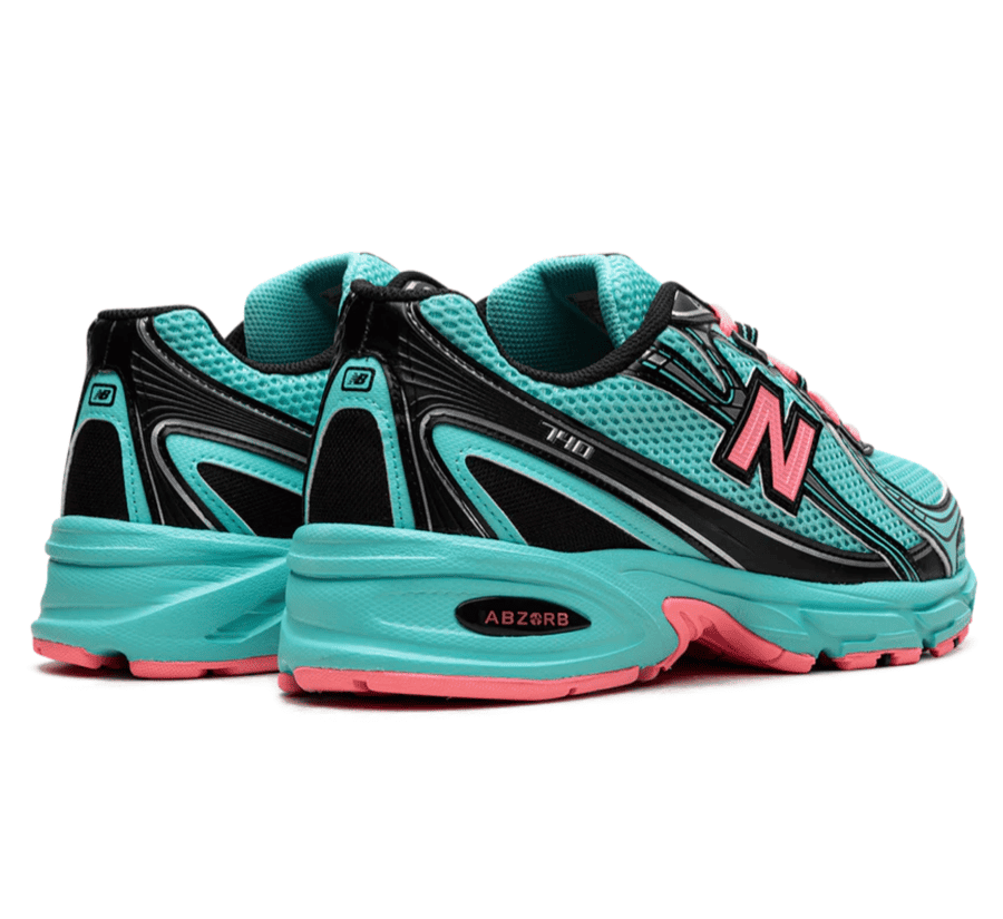 New Balance 740 Cyber Jade - türkis pinker Sneaker