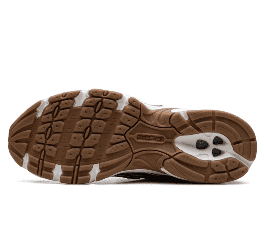 New Balance 740 Grey Matter Dark Alpine Green - weiß grau grüner Sneaker