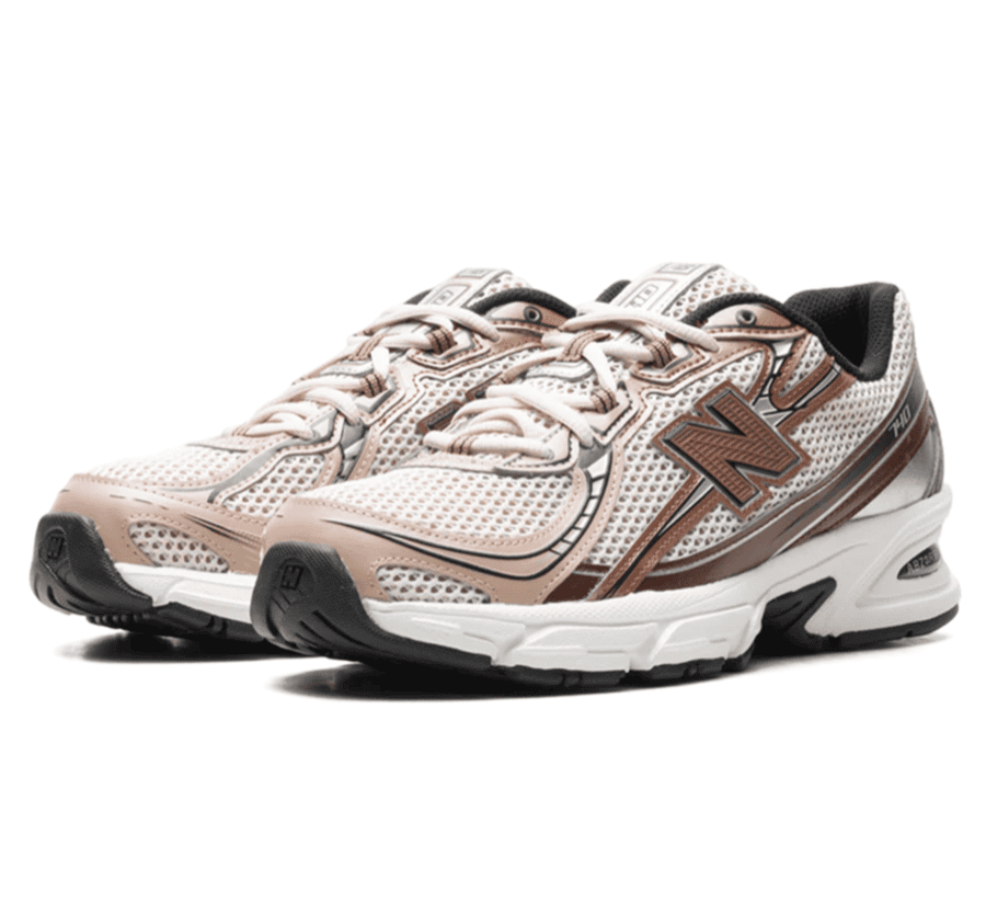 New Balance 740 Rich Oak Bisque Pecan - brauner Sneaker