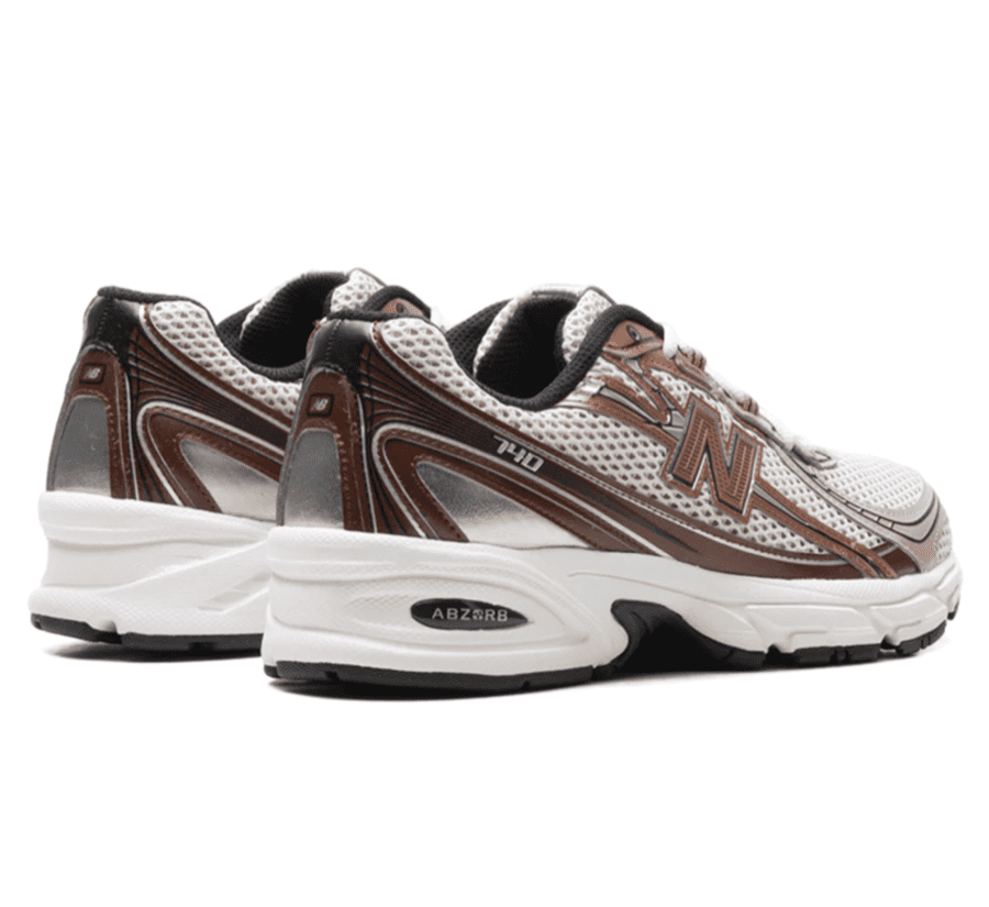 New Balance 740 Rich Oak Bisque Pecan - brauner Sneaker