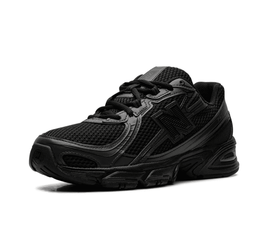 New Balance 740 Triple Black - schwarzer Sneaker