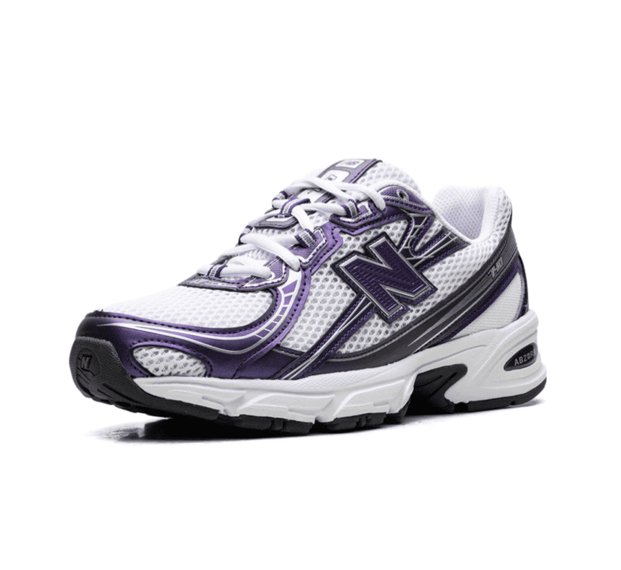 New Balance 740 V2 Concord Grape - weiß lilaner Sneaker