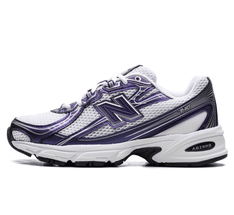 New Balance 740 V2 Concord Grape - weiß lilaner Sneaker