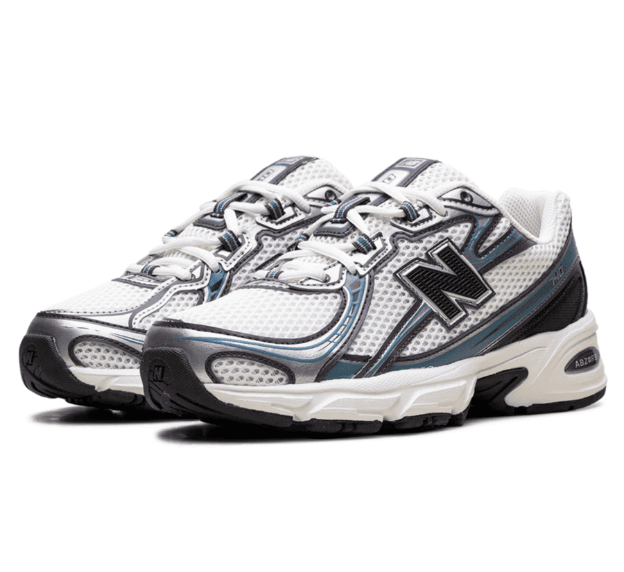 New Balance 740 V2 Sea Salt Plum - blau lilaner Sneaker