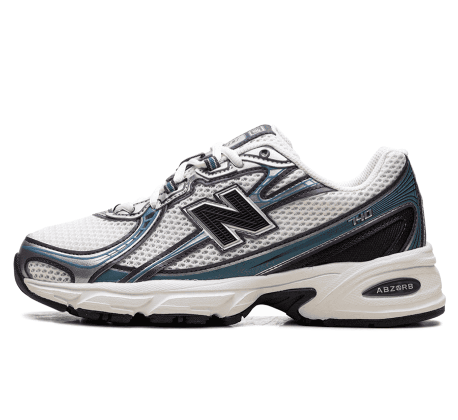 New Balance 740 V2 Sea Salt Plum - blau lilaner Sneaker