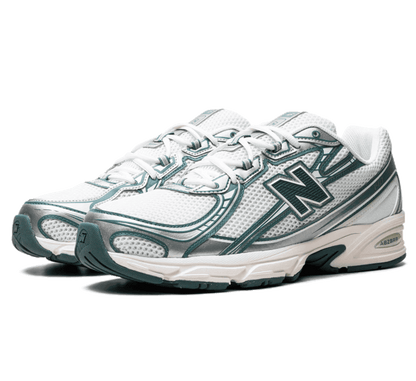 New Balance 740 White Marsh Green - weiß grüner Sneaker