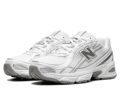 New Balance 740 White Silver - weiß silberner Sneaker
