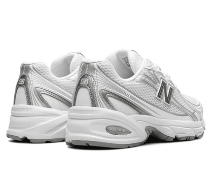 New Balance 740 White Silver - weiß silberner Sneaker