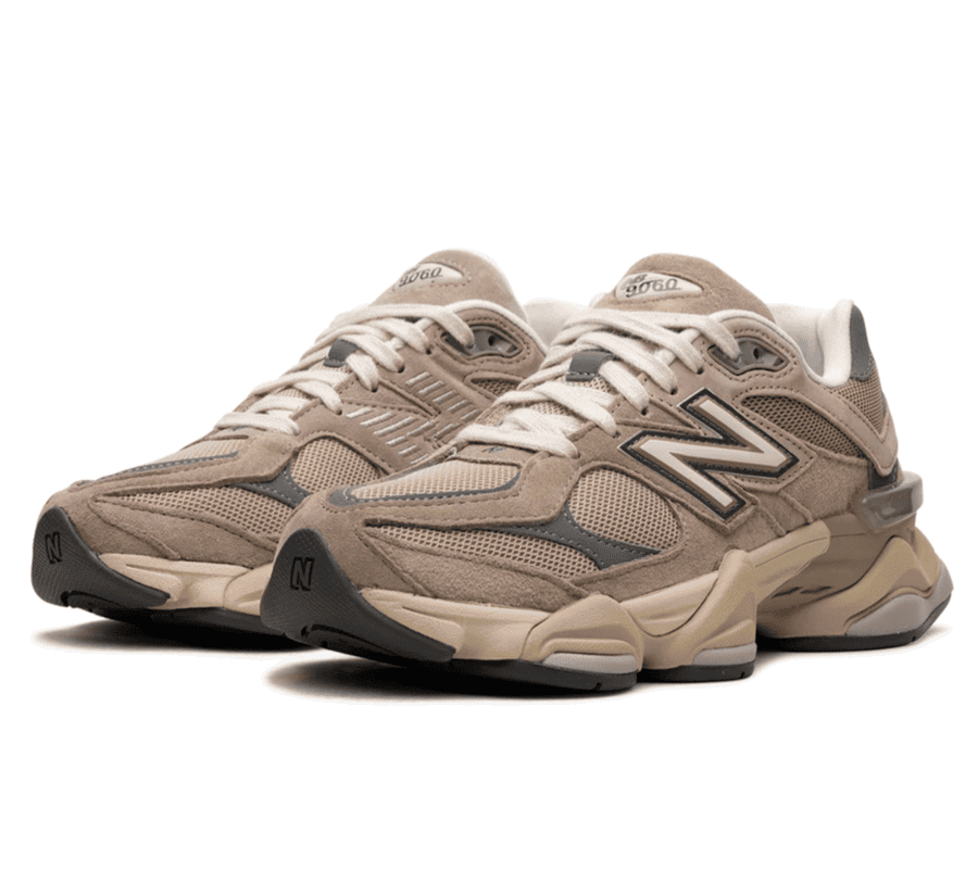 New Balance 9060 Driftwood Castlerock - brauner Sneaker
