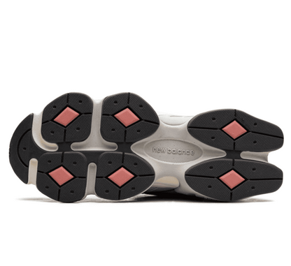 New Balance 9060 Grey Yellow Navy - grau blau gelber Sneaker