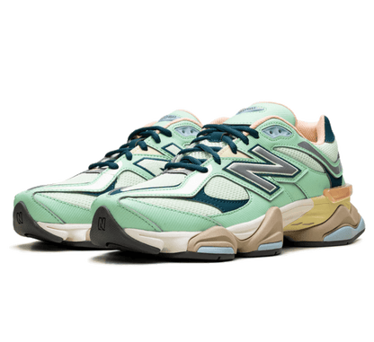 New Balance 9060 Sweetgrass Deep Ocean - grüner Sneaker