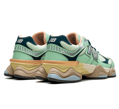 New Balance 9060 Sweetgrass Deep Ocean - grüner Sneaker