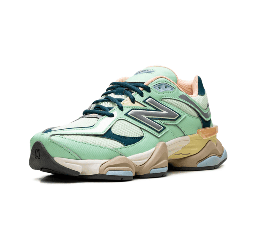 New Balance 9060 Sweetgrass Deep Ocean - grüner Sneaker