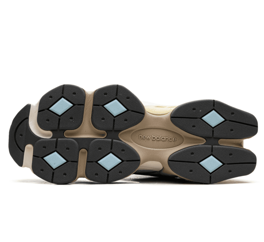 New Balance 9060 Sweetgrass Deep Ocean - grüner Sneaker