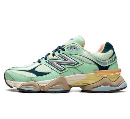 New Balance 9060 Sweetgrass Deep Ocean - grüner Sneaker