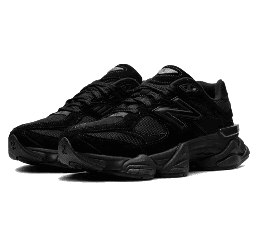 New Balance 9060 Triple Black - schwarzer Sneaker