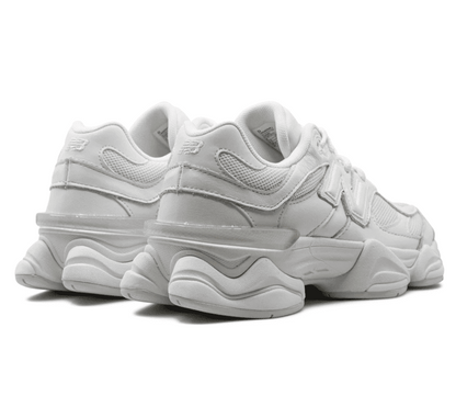 New Balance 9060 Triple White - weißer Sneaker