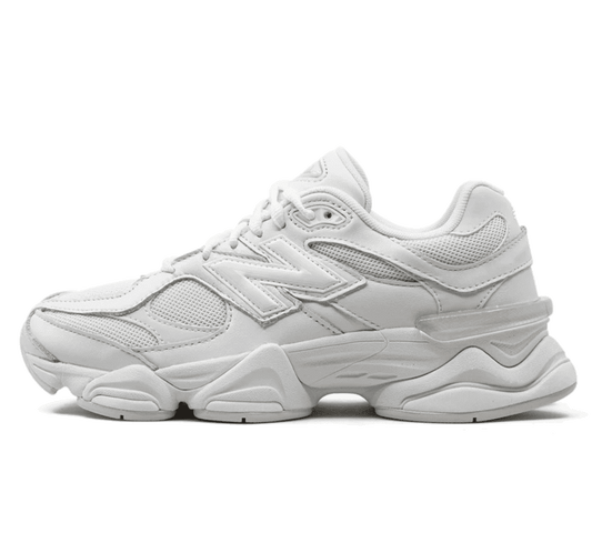 New Balance 9060 Triple White - weißer Sneaker
