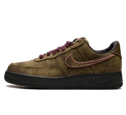 Nike Air Force 1 Low Bouclé Desert Moss - grüner Sneaker