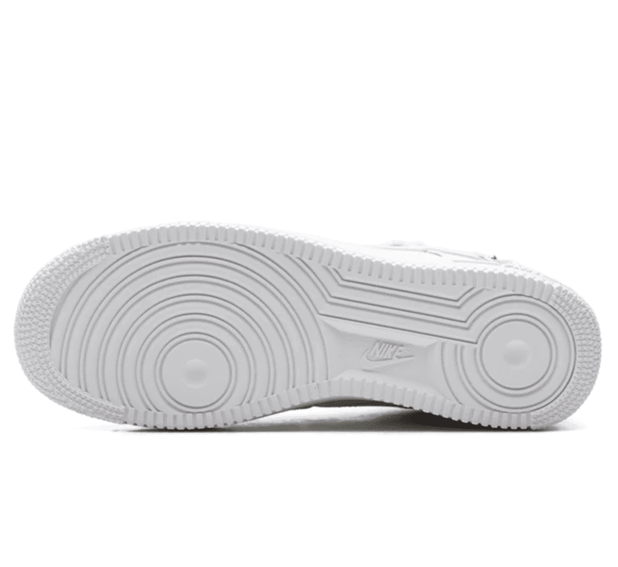 Nike Air Force 1 07 Florette White Wolf Grey Damen IR8637-100 Outsole unten