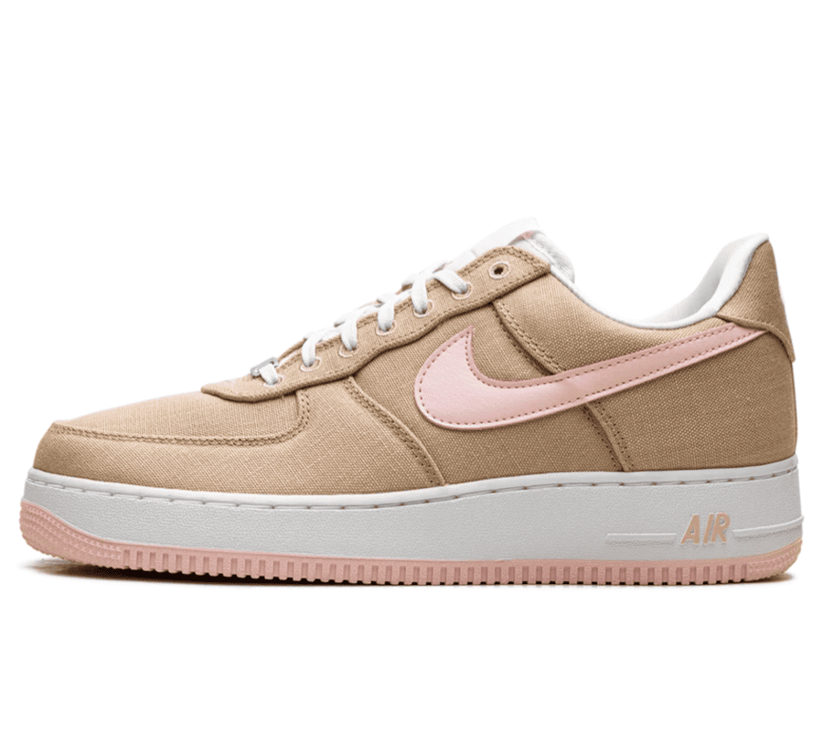 Nike Air Force 1 Low Linen Canvas HV2021-200 Paar vorne Hauptbild Perspective