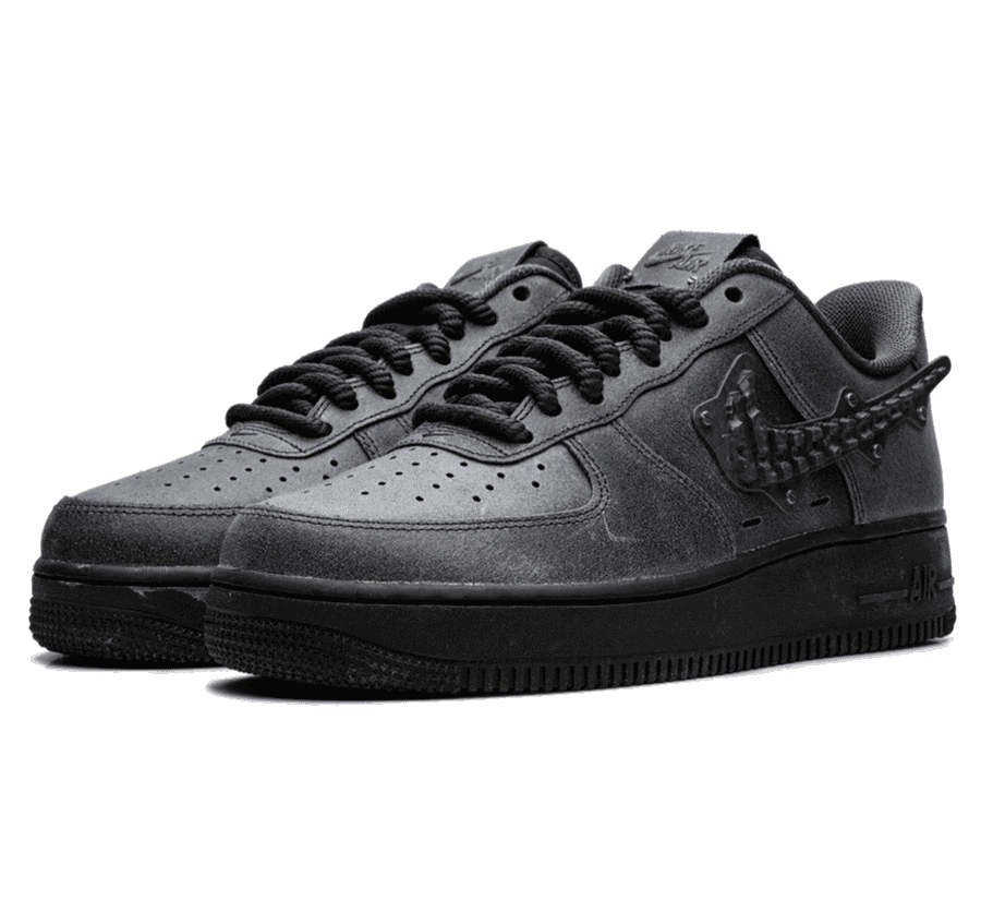 Nike Air Force 1 Low Metalwork Anthrazit - grauer Sneaker