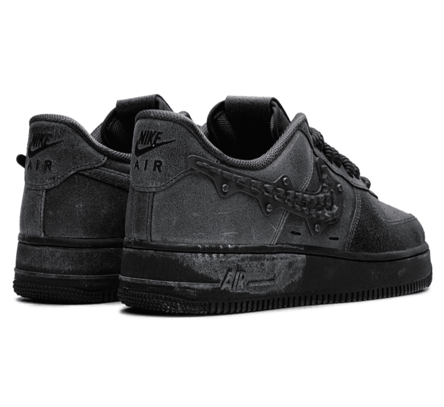 Nike Air Force 1 Low Metalwork Anthrazit - grauer Sneaker