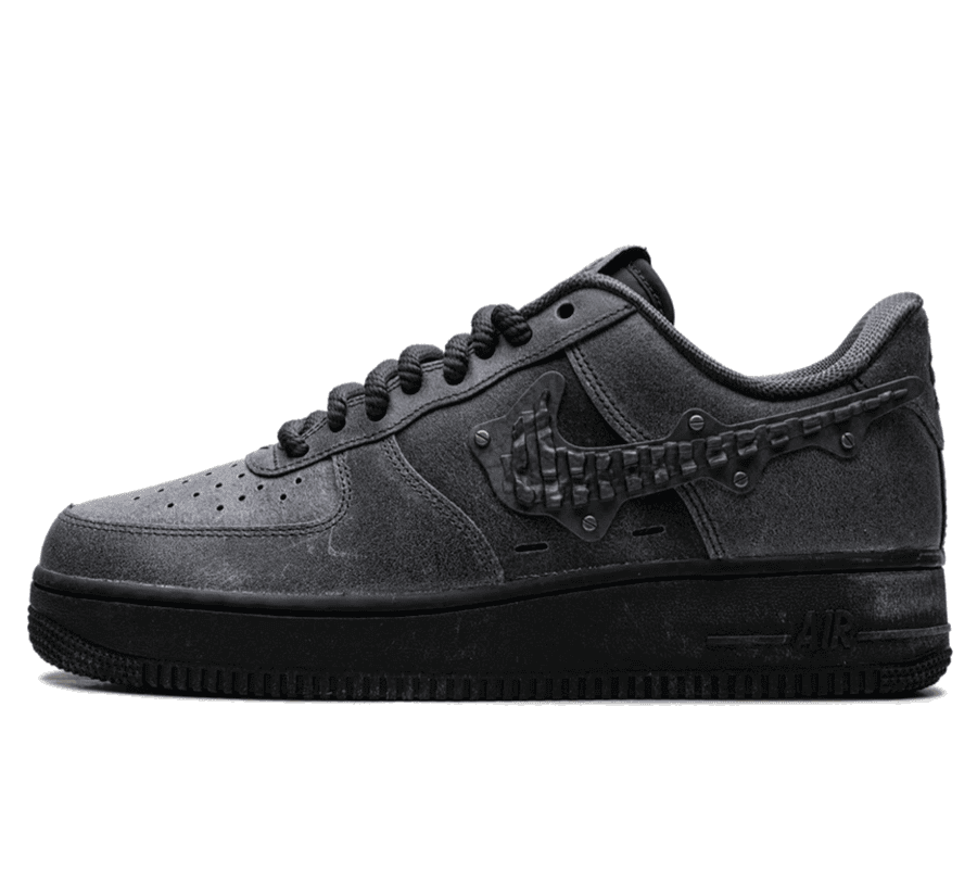 Nike Air Force 1 Low Metalwork Anthrazit - grauer Sneaker