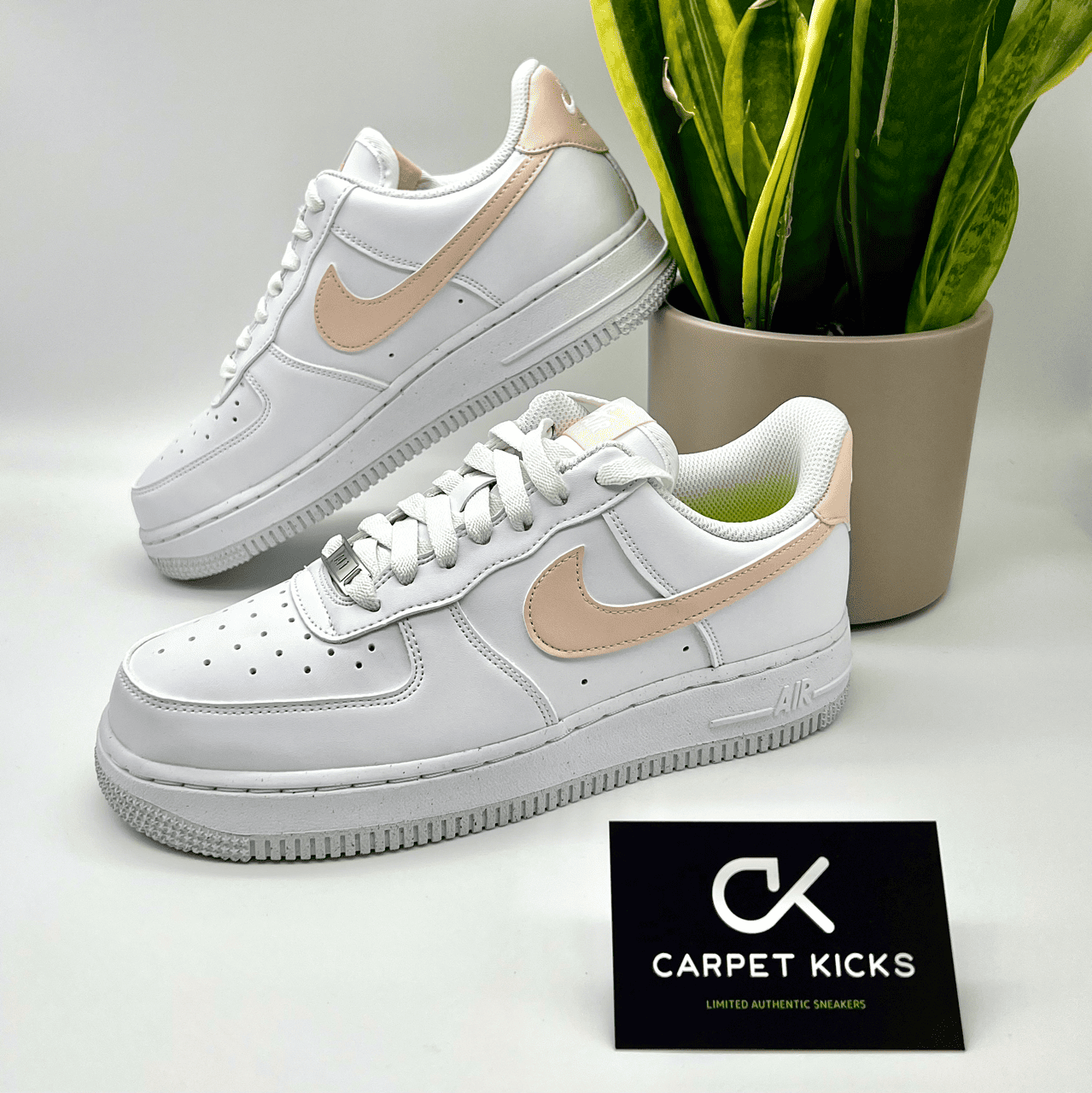 Nike Air Force 1 Low Next Nature Pale Coral - CARPET KICKS