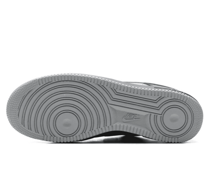 Nike Air Force 1 Low x Central Cee Black Smoke Grey Outsole Gummisohle Profil