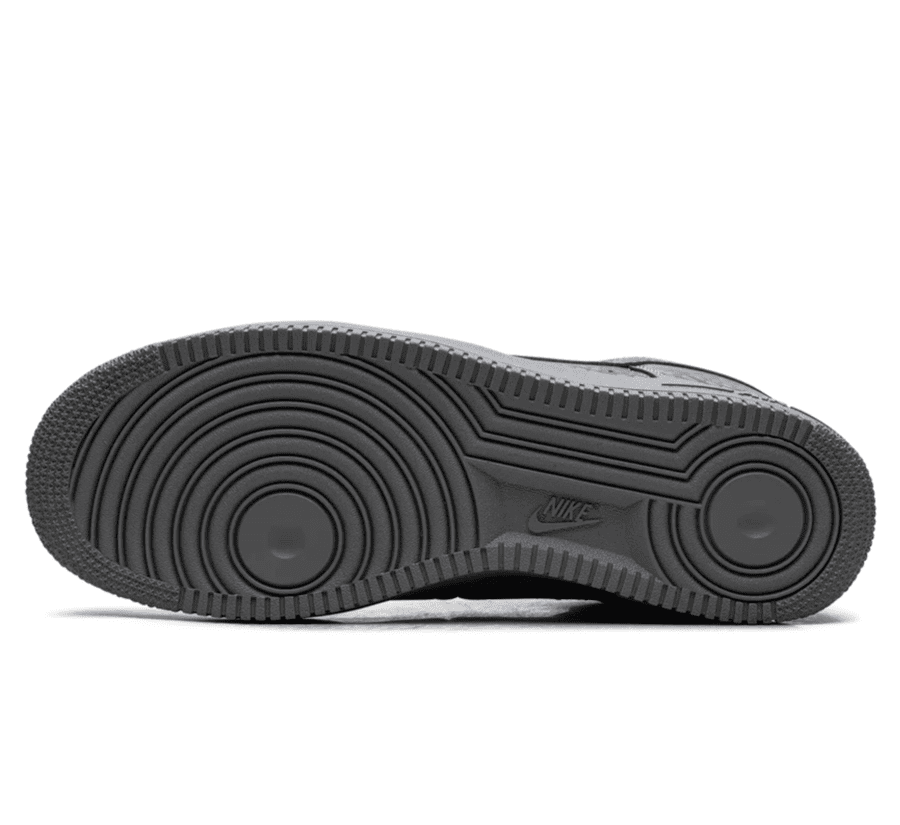 Nike Air Force 1 Low x Kobe Bryant Forever Cool Grey Outsole Gummisohle Profil