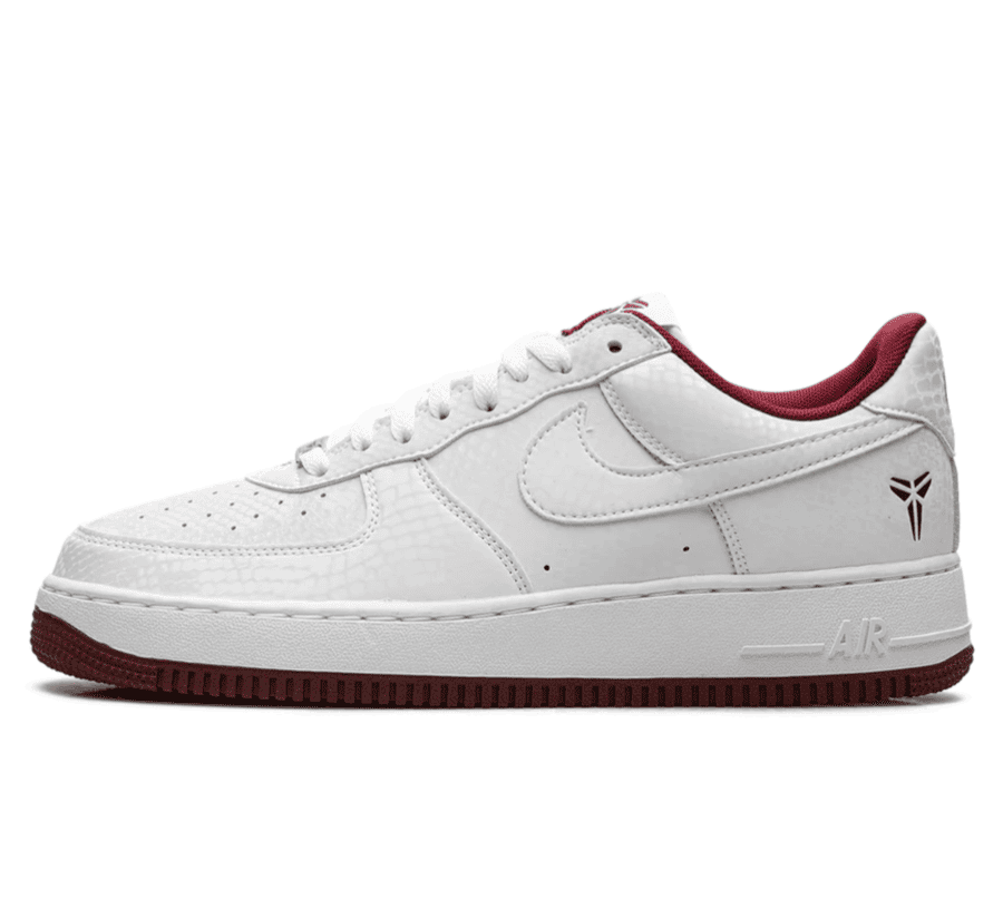 Nike Air Force 1 Low x Kobe Bryant Lower Merion Aces Sneaker Paar vorne Perspective
