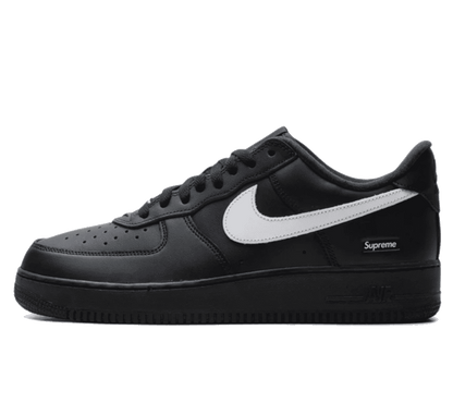 Nike Air Force 1 Low x Supreme ＂Black White＂ - schwarzer Sneaker
