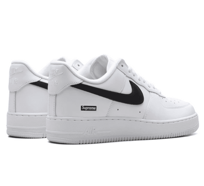 Nike Air Force 1 Low x Supreme ＂White Black＂ - weiß schwarzer Sneaker