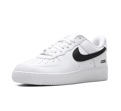 Nike Air Force 1 Low x Supreme ＂White Black＂ - weiß schwarzer Sneaker