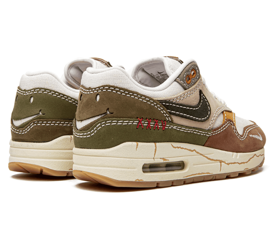 Nike Air Max 1 Wabi-Sabi Sneaker Paar hinten