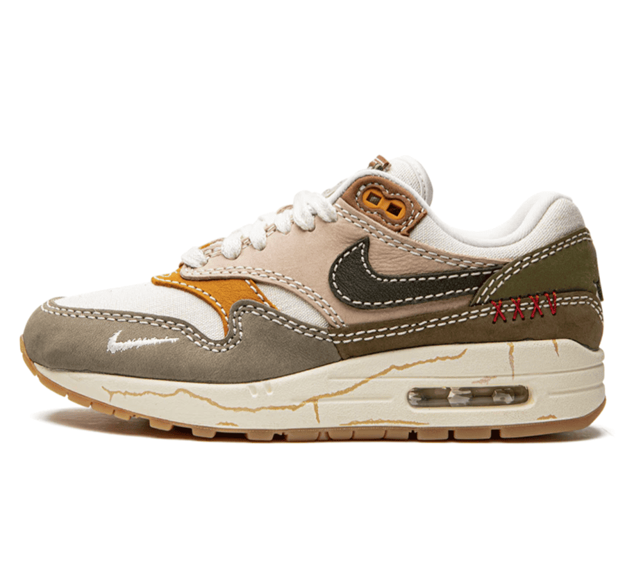 Nike Air Max 1 Wabi-Sabi Sneaker Paar vorne Perspective