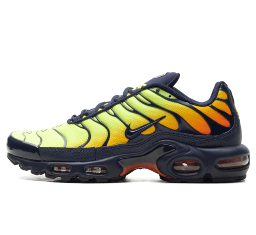 Nike Air Max Plus Lemon Venom DM0032-701 Paar vorne Hauptbild Perspective