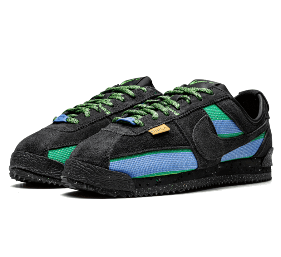 Nike Cortez x Union LA ＂Black Blue＂ - schwarz blauer Sneaker