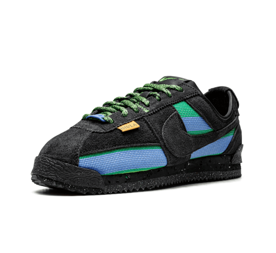 Nike Cortez x Union LA ＂Black Blue＂ - schwarz blauer Sneaker