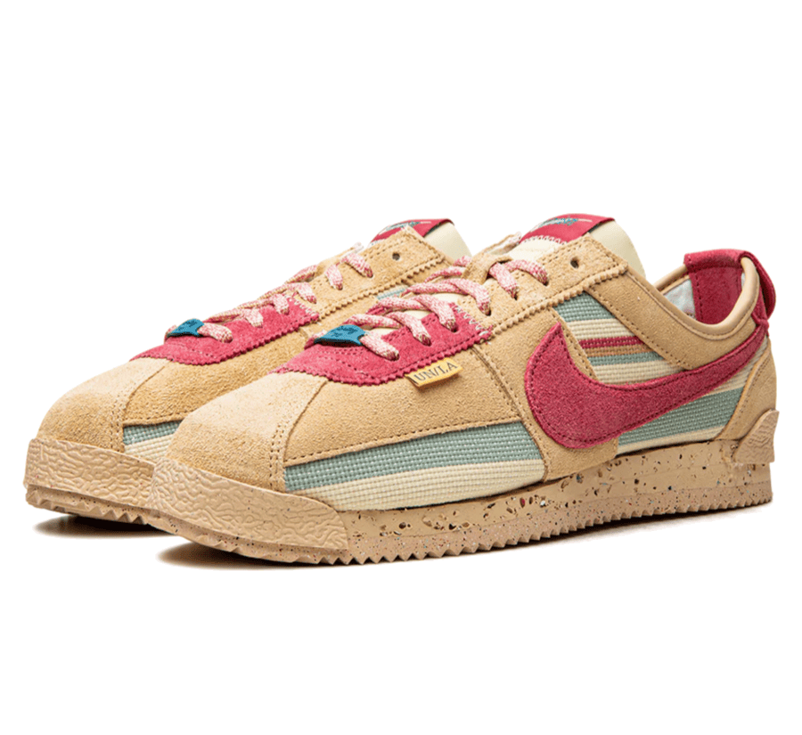 Nike Cortez x Union LA ＂Grain＂ - beige roter Sneaker