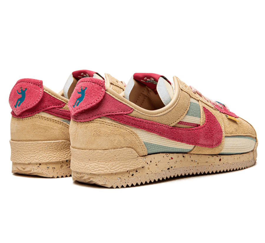 Nike Cortez x Union LA ＂Grain＂ - beige roter Sneaker