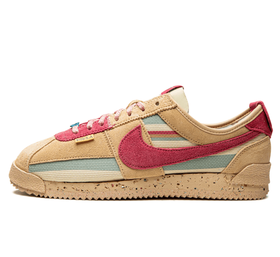 Nike Cortez x Union LA ＂Grain＂ - beige roter Sneaker