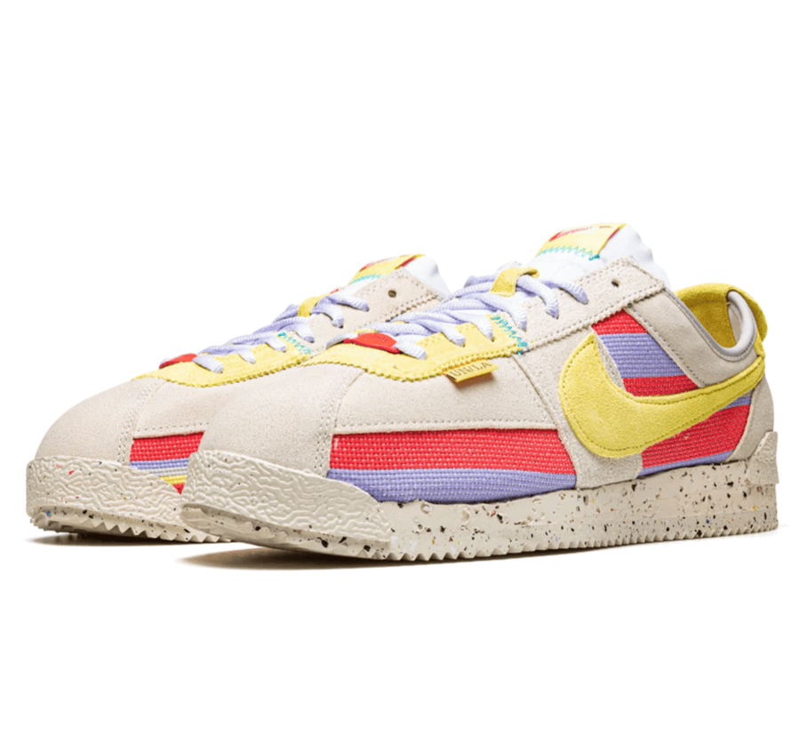 Nike Cortez x Union LA ＂Lemon Frost＂ - grau gelber Sneaker