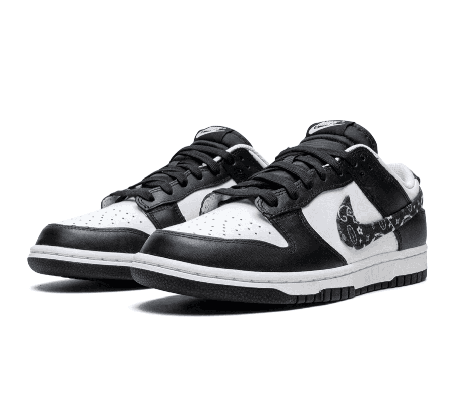 Nike Dunk Low Black Paisley