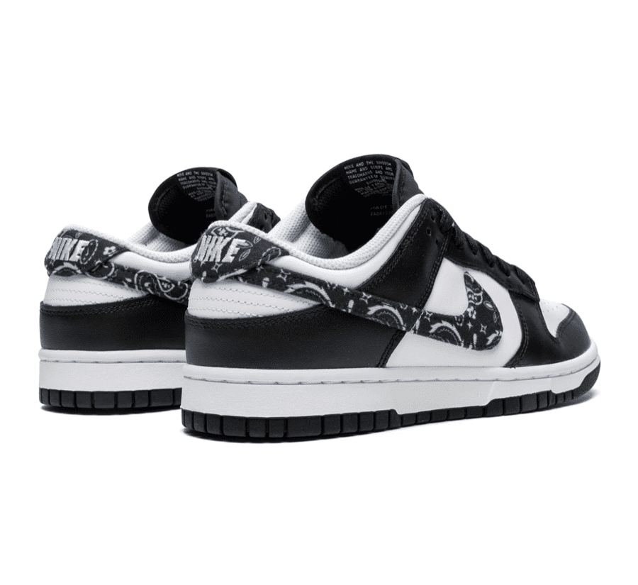 Nike Dunk Low Black Paisley
